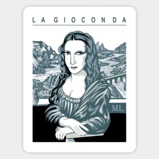 Mona Lisa, La Gioconda Magnet